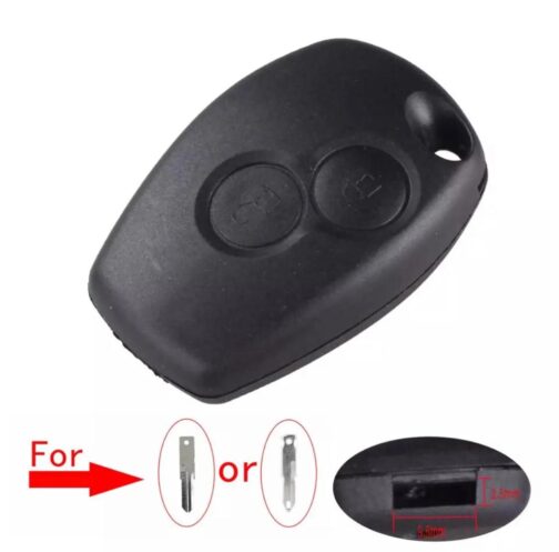 Key Case For Renault Megane Modus Espace Laguna Duster Logan DACIA 2 Button Case - Image 3