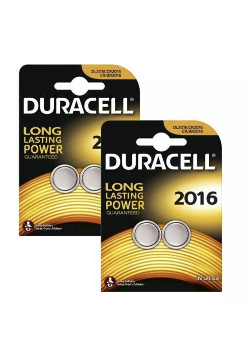 DURACELL  CR2016 | Battery Coin Cell Button 3v Lithium LONG EXP PACK OF 2 - Image 2