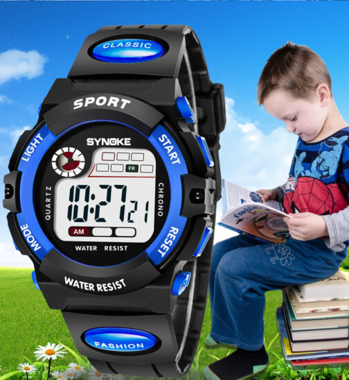 Student Children's Electronic Watch Sports Waterproof Watch - Image 10