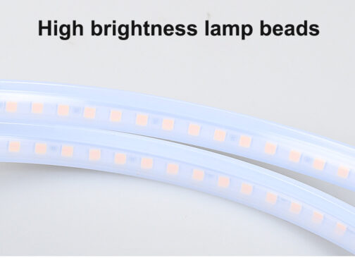 LED Daytime  Light Strip Flexible Dynamic Car Hood Light Waterproof 120cm White - Image 4