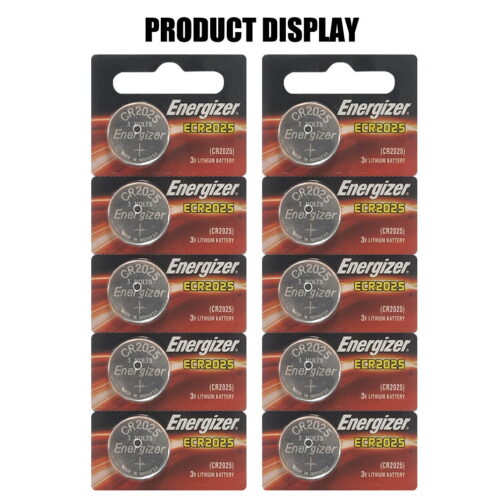 5PCS Original Energizer CR2025 3V Lithium Batteries - Image 3