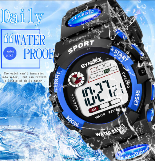 Student Children's Electronic Watch Sports Waterproof Watch - Image 11