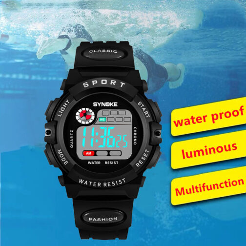 Student Children's Electronic Watch Sports Waterproof Watch - Image 3