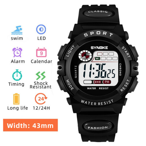 Student Children's Electronic Watch Sports Waterproof Watch - Image 2