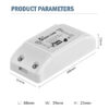 7-24V WiFi Wireless Mobile APP Remote Control Smart Socket Power Switch 10A - Image 9