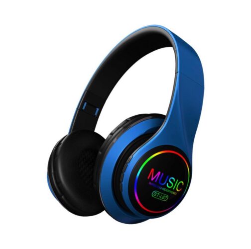 Bluetoorh Earphone Stereo Headphones Led Light Music HIFI - Image 2